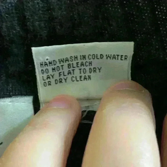 J.Jill VINTAGE 100% Merino Wool Turtleneck Short Sleeve Women’s Sweater 1X Black - Picture 4 of 5